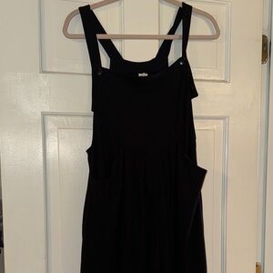 Halara Black Overalls Large
